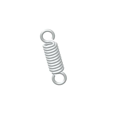 Extension Spring, O= .300, L= 1.13, W= .055